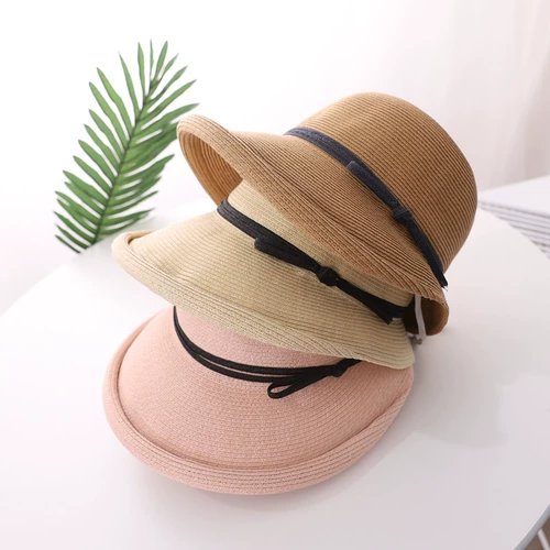Летняя универсальная складная солнцезащитная шляпа, шапка на солнечной энергии, в корейском стиле, защита от солнца