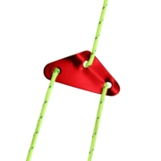 Tam giác hợp kim nhôm gió dây khóa trượt khóa điều chỉnh khóa ô dây khóa lều tán phụ kiện dây trung bình