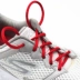 COOLLACE hai cặp vòng ren giản dị thể thao elip bóng rổ ren giày ren đỏ dây giày tròn Giày ren