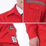 Летняя антиэлектростатическая рабочая одежда нефтяная нефтяная нефтяная и длинная тонкая тонко -ливская работа с тонкой в ​​стиле