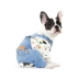 Denim giản dị yếm hai màu tùy chọn quần áo chó trang phục thú cưng Hàn Quốc Sniff - Quần áo & phụ kiện thú cưng Quần áo & phụ kiện thú cưng