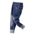 Quần jeans bé trai mùa xuân và mùa thu 2019 phiên bản mới của Hàn Quốc cho trẻ em mùa xuân quần dài trong quần trẻ em tự tu - Quần jean quần áo trẻ em giá rẻ Quần jean