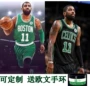 Đồng phục bóng rổ tùy chỉnh Celtic Owen 11th đen xanh jersey phù hợp với nam tháp Tumholford sinh viên giá 1 quả bóng rổ