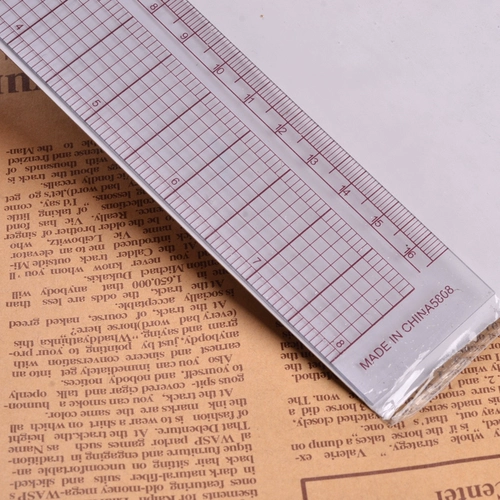 5808 ПРАВО -ЛА -ЗАЯВЛЕНИЕ Правителя -в масштабированной много -функциональной шкале одежды. Переворачивание линейки линейки линейки.