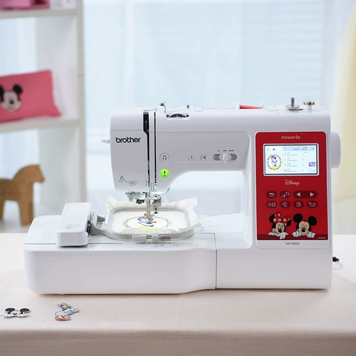 Brother Computer Emelcodery Machine M380D Disney Home Emelcodery Machine Швейная машина All -In -Фантастика для вышивки полностью автоматически