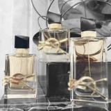 YSL, духи, платиновая подарочная коробка с легким ароматом