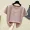 Áo thun sọc nữ ngắn tay 2019 hè mới phiên bản Hàn Quốc của quần lửng nữ tay lửng nửa cánh bằng vải cotton cho học sinh - Cộng với kích thước quần áo