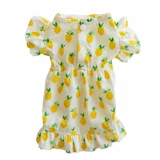 Летний тонкий наряд маленькой принцессы, юбка, рубашка, шнурок-держатель, популярно в интернете