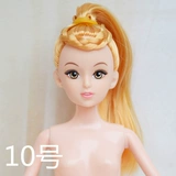 Пластиковая кукла, голова куклы, браслет из бисера для принцессы ручной работы, подвижная игрушка, 29см