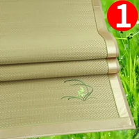 Thảm xốp mùa hè 1,8m giường gấp ba mảnh 1,5 m giường đôi 1,2 thảm tre dày - Thảm mùa hè chiếu trúc 80cm