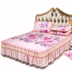 Ren lụa băng mat ba mảnh kiểu giường váy bedspread 1.8m có thể tháo rời ra gấp đôi mùa hè ghế lạnh - Thảm mùa hè dem nuoc Thảm mùa hè