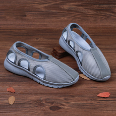 Монашеская обувь 僧鞋罗汉鞋凉鞋夏季网面透气男女僧人和尚尼姑鞋黑色白底运动软底