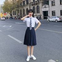 Рубашка, галстук, эластичная талия