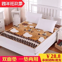 Nệm gia đình flannel 1,5m1,8M giường pad bộ đệm đôi dày ấm 1,2 ký túc xá sinh viên 1 m 0,9 đệm