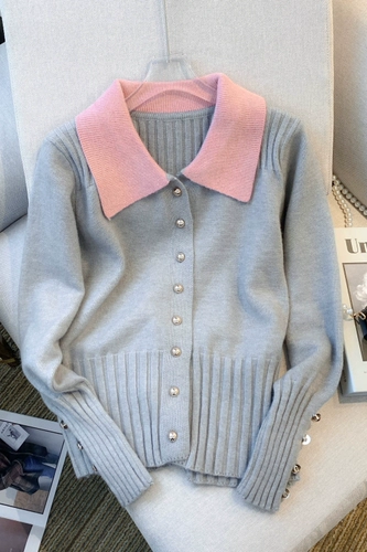 Демисезонный трикотажный свитер, подходит для импорта, в западном стиле
