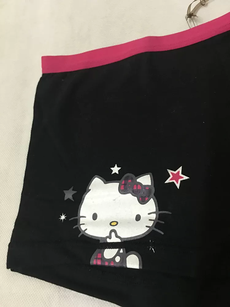 Hello Kitty, хлопковое модное нижнее белье, комфортные брюки, городской стиль