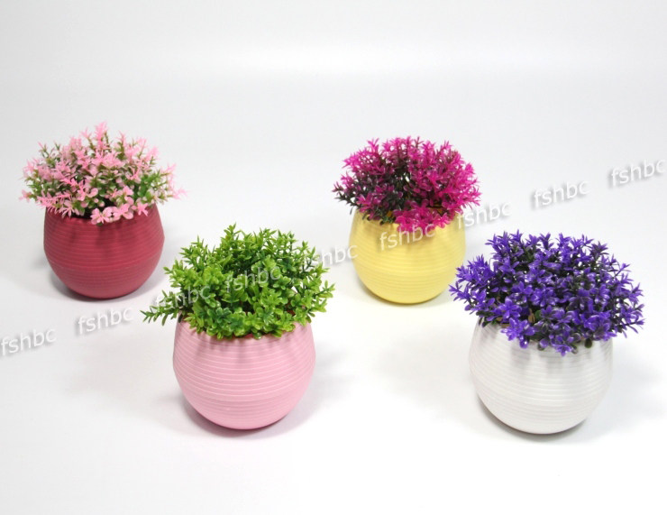 仿真花草植物塑料花假花绢花园艺插花植物墙微景观材料