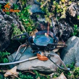 Huafengye Flame Outdoor Fursace с ветропроницаемой дикой свининой Портативная газовая печь. Плита.