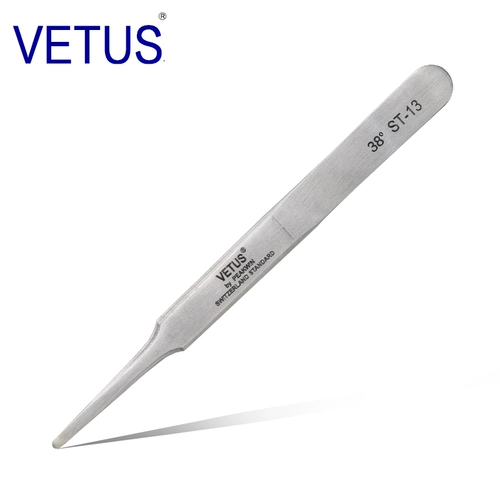 Vetus ST-13 38 градусов высокой точности пинцена (120 мм) антимагнитная антикокистная сигарета из нержавеющей стали из нержавеющей стали