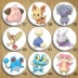 Pokemon Pokemon Pokemon Pokemon Pokemon Pokemon Badge Trâm có thể được tùy chỉnh - Trâm cài