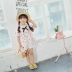 Cô gái quần short denim mùa hè phần mỏng 2018 trẻ em mới của quần mặc trắng quần âu Hàn Quốc phiên bản của trẻ nhỏ