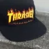 Mỹ chính hãng tại chỗ Thrasher Flame Logo snapback Mũ bóng chày Mũ - Bóng chày Bóng chày