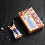 Стеклянный кальян, мундштук, мужская курительная трубка, полный комплект