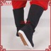 Bắc Kinh Opera Drama Fang Fang Bắc Kinh Opera Trang phục khởi động Yue Opera High Boots Boots Xấu xí chính thức Boots dày Boots Drama Chaofang giày boot nam da bò Giày ống