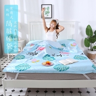 Du lịch khách sạn bẩn túi ngủ người lớn xách tay duy nhất đôi trong nhà khách sạn bông du lịch du lịch giường đơn giản bông