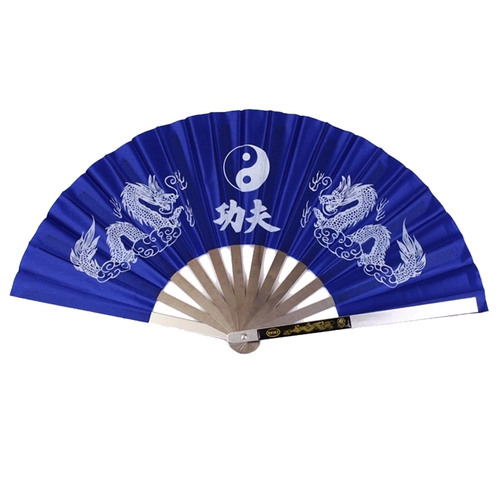 Jingwu Club Новый продукт Shaolin Iron Fan Fan Feanless Steel Steel Fan