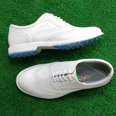 Обувь для гольфа xfc高尔夫球鞋女款防水透气球鞋超轻软底无钉白色golf球鞋显脚小