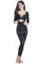 Nữ bảy điểm tay áo chia phù hợp với cơ thể phù hợp với corset cao eo hình quần quần cơ thể corset quần áo giảm béo Corset hai mảnh