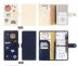 Hộ chiếu cặp đôi dễ thương Hàn Quốc giữ vé dài túi hộ chiếu đa chức năng lưu trữ tài liệu túi chống thấm bảo vệ - Túi thông tin xác thực Túi thông tin xác thực