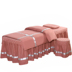 Vẻ đẹp giường bao gồm bốn bộ thẩm mỹ viện đặc biệt massage vật lý trị liệu cao cấp vẻ đẹp màu sắc rắn bốn mảnh thiết lập có thể được tùy chỉnh Trang bị tấm