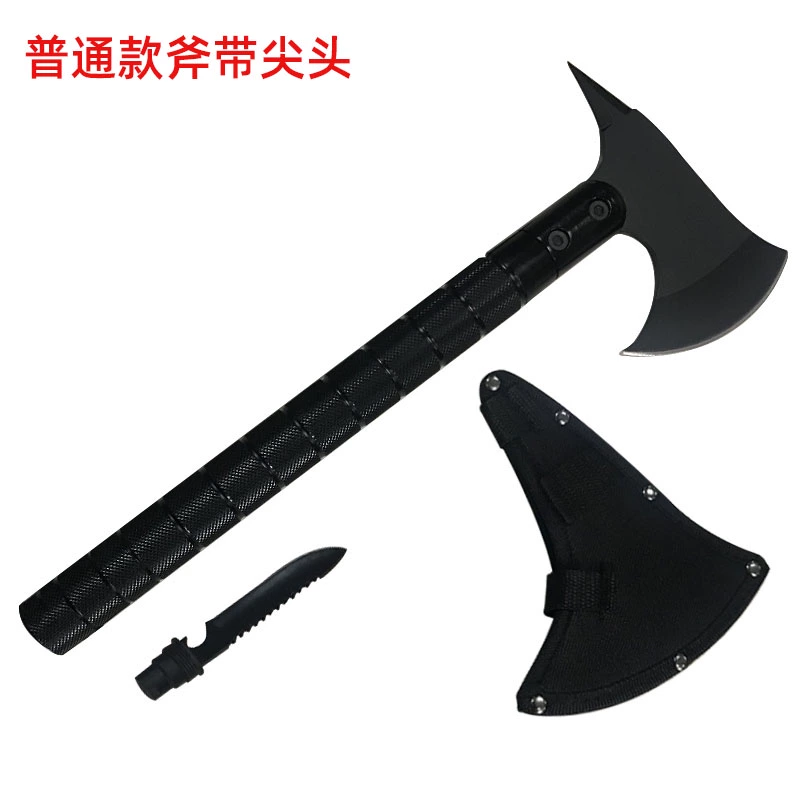 Rìu đa năng cắm trại lửa rìu ngoài trời di động leo núi chặt củi tomahawk búa nhổ đinh 