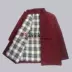 Người trung niên và người già Tang phù hợp với áo khoác nam mùa đông khăn bông dày có thể tháo rời và có thể giặt được áo khoác cotton thủ công