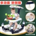 Trẻ sơ sinh toddler walker đa chức năng chống rollover 6 7-18 tháng nam bé gái chống O-chân đẩy có thể ngồi xe tròn tập đi cho bé Xe đẩy / Đi bộ
