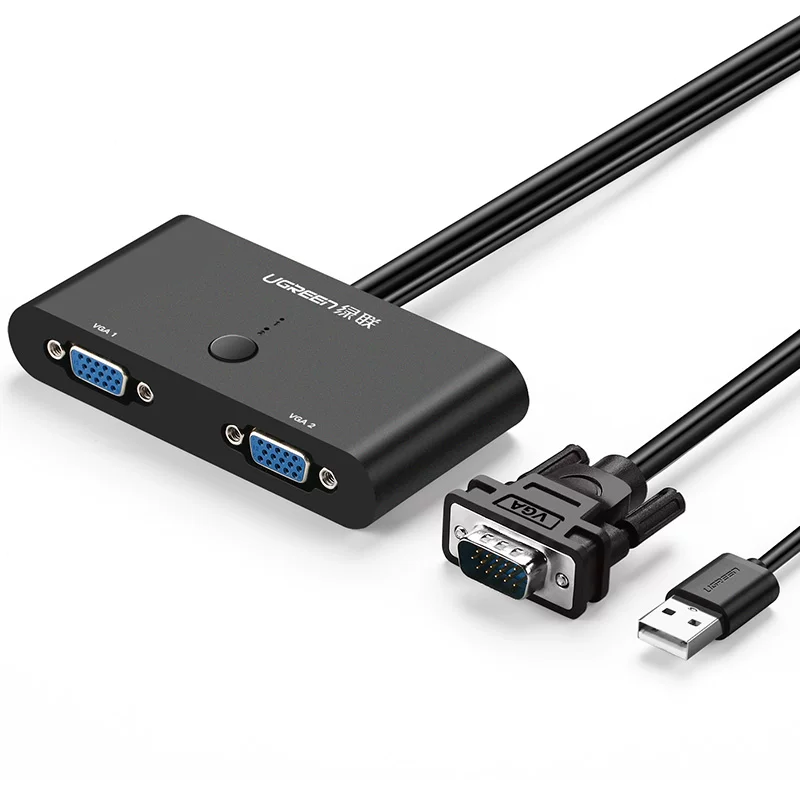Играющая система или устройство? Прямой перевод: UGREEN Зеленый Союз 30711 VGA Переключатель 2-порт VGA переключатель