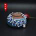 999 sterling bạc sản xuất cloisonne màu bướm vòng đeo tay phong cách quốc gia đồng bằng chải bạc vòng tay trang sức quà tặng - Vòng đeo tay Clasp vòng pandora pnj Vòng đeo tay Clasp