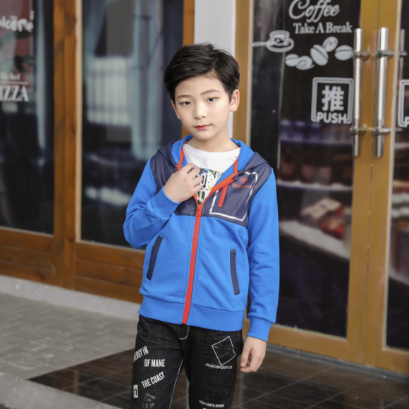 Toread Kids 探路者 纯棉 儿童连帽外套 淘宝优惠券折后￥69包邮（￥99-30）120~170码4色可选