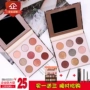 Bảng phấn mắt FEBBLE 9 màu Pearlescent Matte Earth Color Coffee Color Pumpkin Color Gold Brown Wine Red Polarized Wet Powder bảng màu mắt colourpop