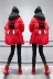 Quần áo mùa đông châu Âu nữ 2019 mới hàng châu Âu nổ thủy triều chống mùa thời trang đèn đỏ xuống áo khoác nữ dài - Xuống áo khoác