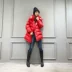 Quần áo mùa đông châu Âu nữ 2019 hàng mới châu Âu thủy triều rộng kích cỡ lớn trùm đầu xuống áo khoác trong phần dài của áo khoác mỏng mùa đông - Xuống áo khoác