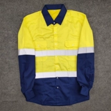 Хлопковый светоотражающий дышащий комбинезон, рубашка, униформа медсестры, свободный крой