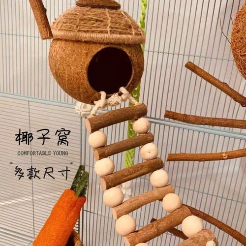 Медоносные сумки, висящие крысы летающие крыса, висящие птицы, гнездо кокосовые гнездовые домашние животные большой дом, антибитовое деревянное гнездо
