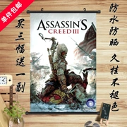 Assassin Creed Yuxiong Trò chơi cách mạng Treo Nguồn gốc của Assassin xung quanh Poster Internet Cafe Tranh trang trí 02 - Game Nhân vật liên quan