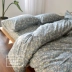 Bông twill giường 笠 đơn mảnh bông nệm che bụi che giường bìa giường bìa 1.5 m 1.8 m 1.2 m2 m giường