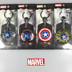 Phim hoạt hình anime Marvel xung quanh The Avengers Captain America Lá Chắn Keychain Mặt Dây Keychain hình nhãn dán cute Carton / Hoạt hình liên quan