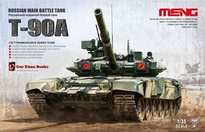 MENG Mô hình xe quân sự tĩnh TS-006 1 35 Nga T-90A Xe tăng chiến đấu chính