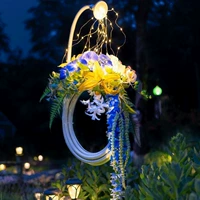 Водопроводчик венок вода труба цветочный кольцо разбавлять дождевые фар фар творческий сад